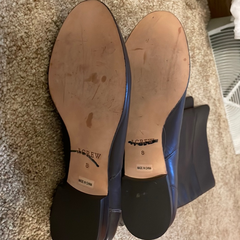 JCrew Italian leather brown boots - Picture 2 of 3